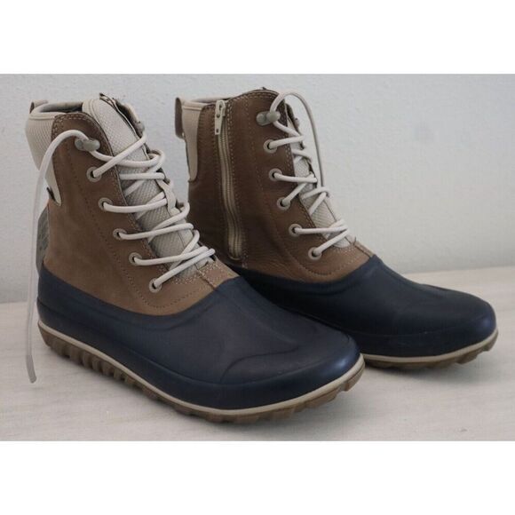 Bogs 72848-261 Women's Sz 11 Taupe Multi Classic Casual Tall Leather Boots - Picture 9 of 11